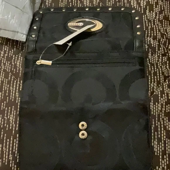 Black Studded Wallet - Picture 3 of 5